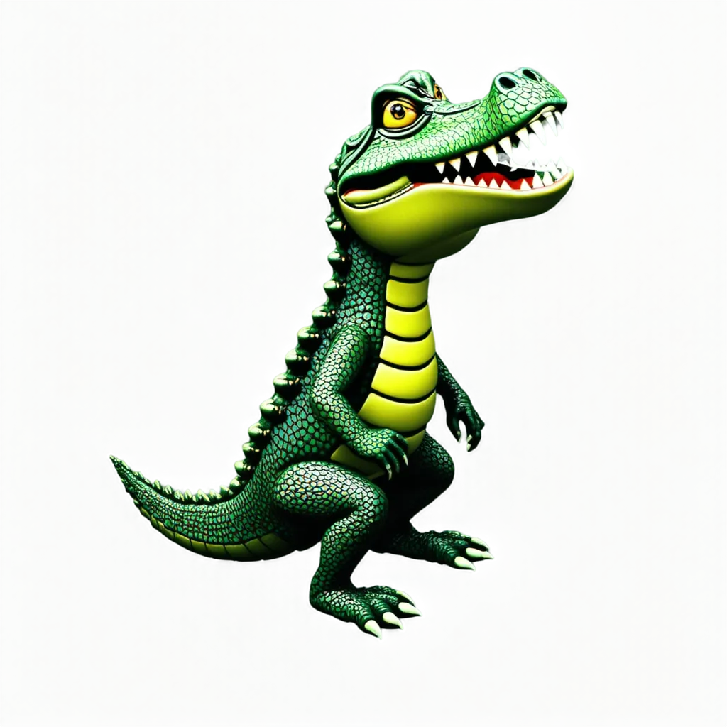 Alligator Loki being adorably dangerous
