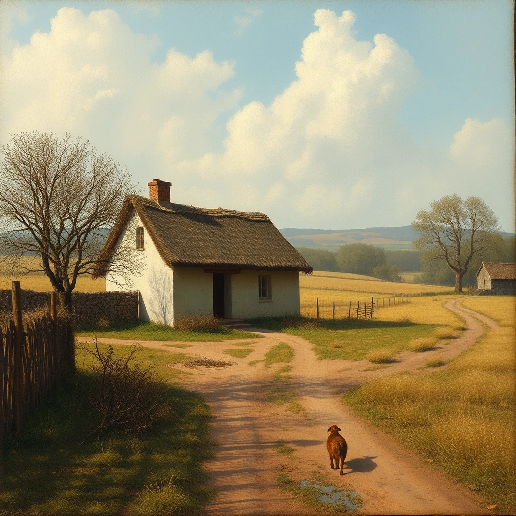 A house.