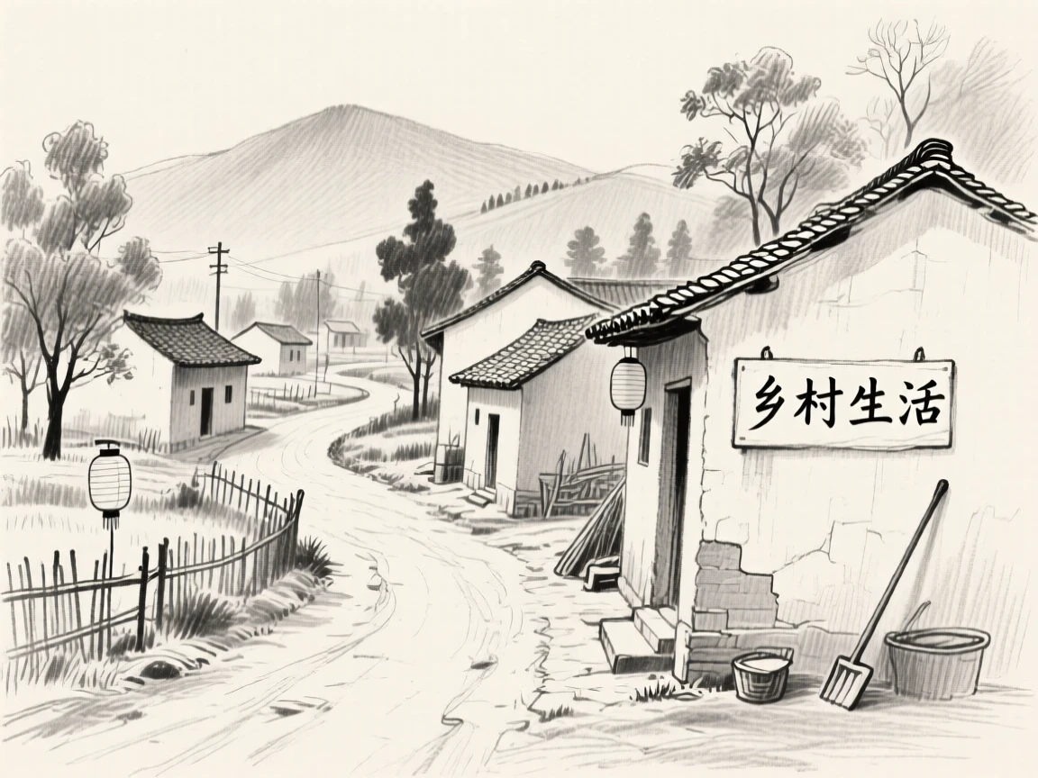 Chinese rural village