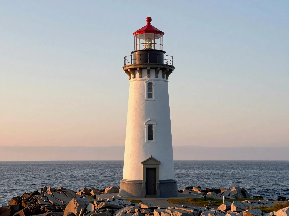 I need a picture of a lighthouse to put on top of stationary that looks embossed