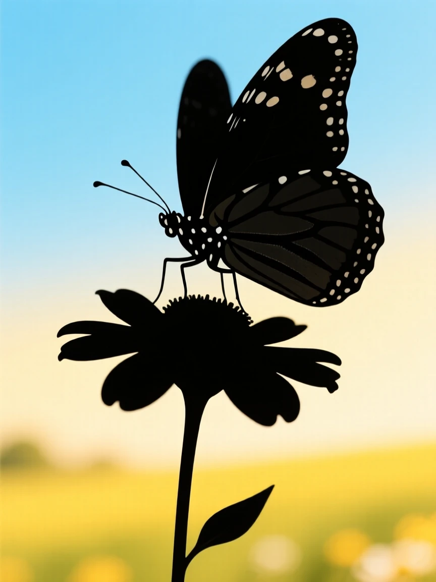 A monarch butterfly resting on a single blooming flower, wings fully open.