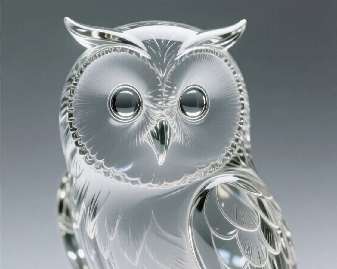 A close-up portrait of a barn owl, its eyes sharp and expressive, framed by soft bokeh foliage, radiating quiet dignity.
