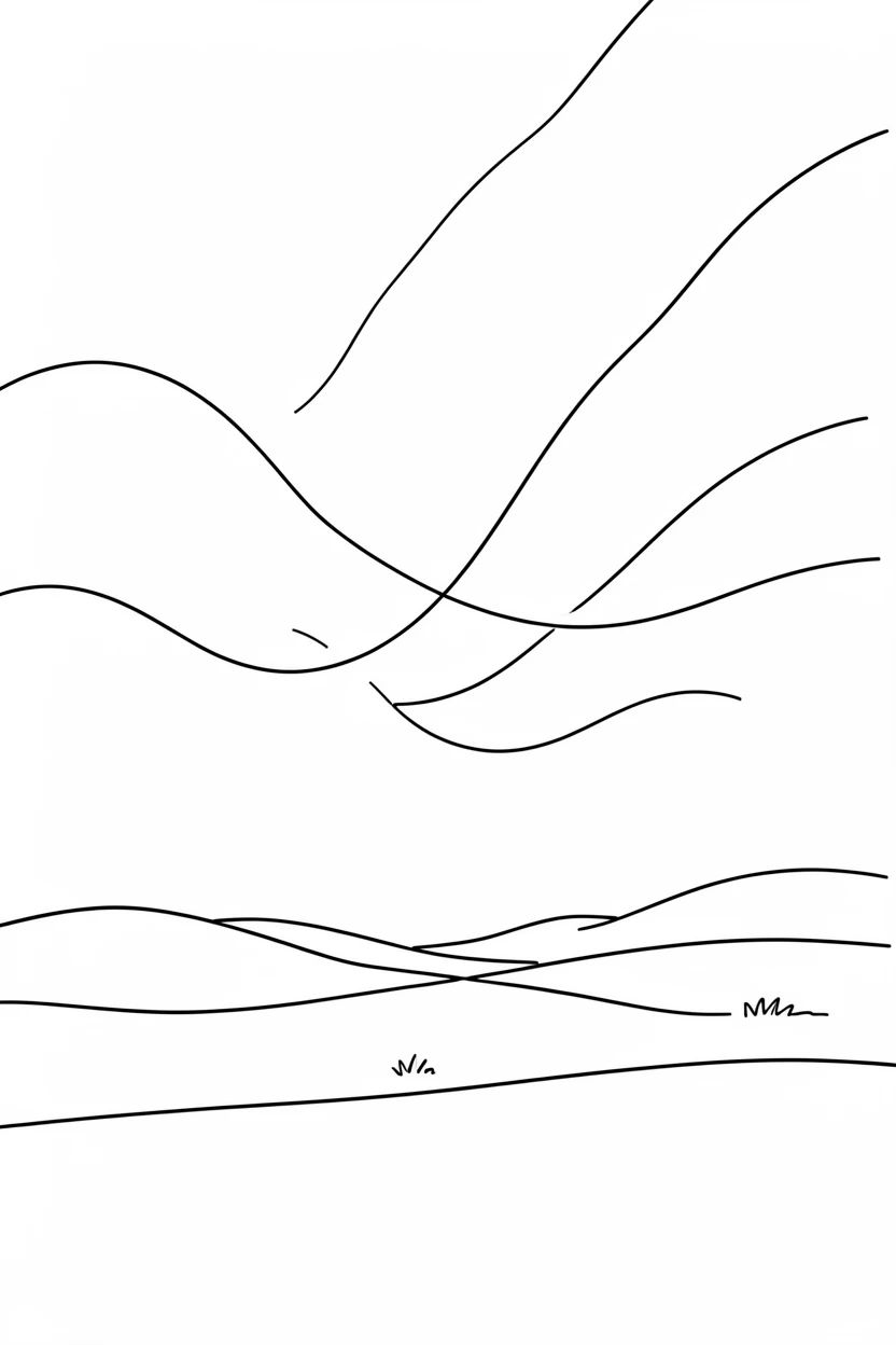 A vast open steppe stretching flat beneath an enormous sky