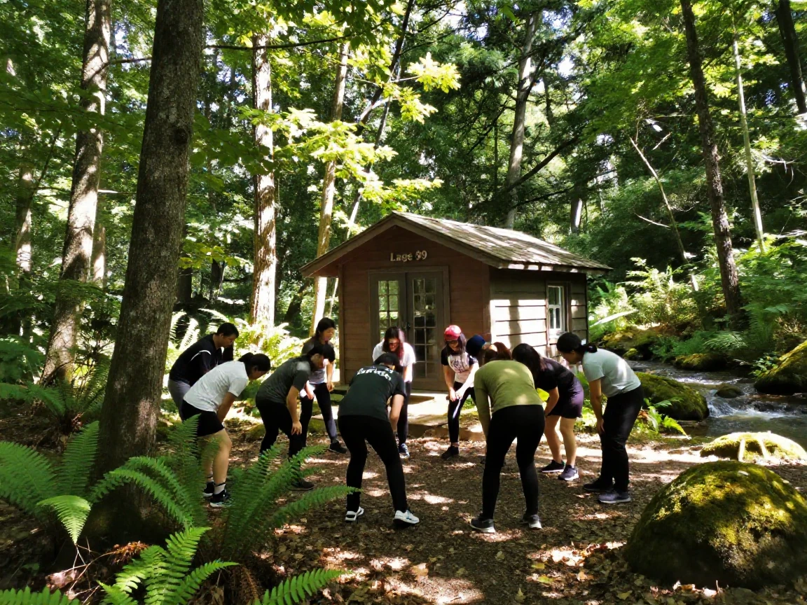 Lage 99 in the forest og lage lag test