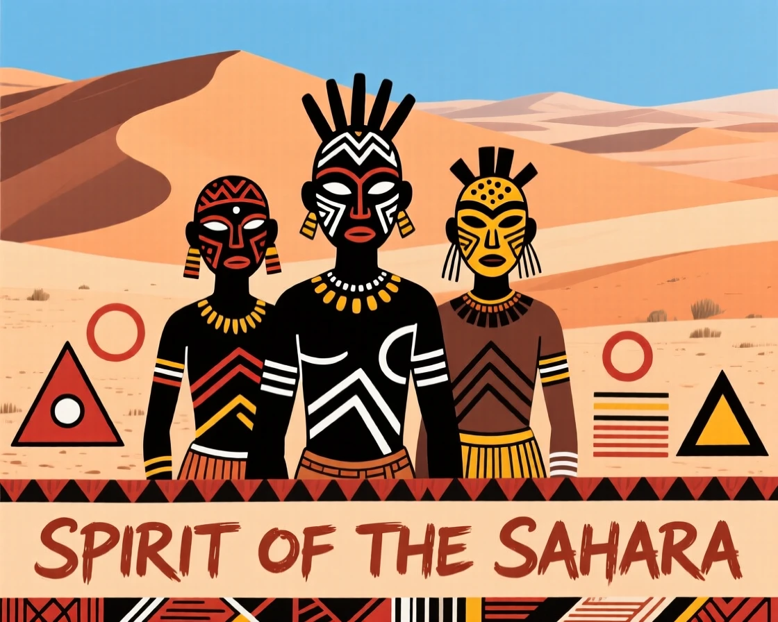 A vast desert dune field stretching endlessly beneath a clear blue sky.