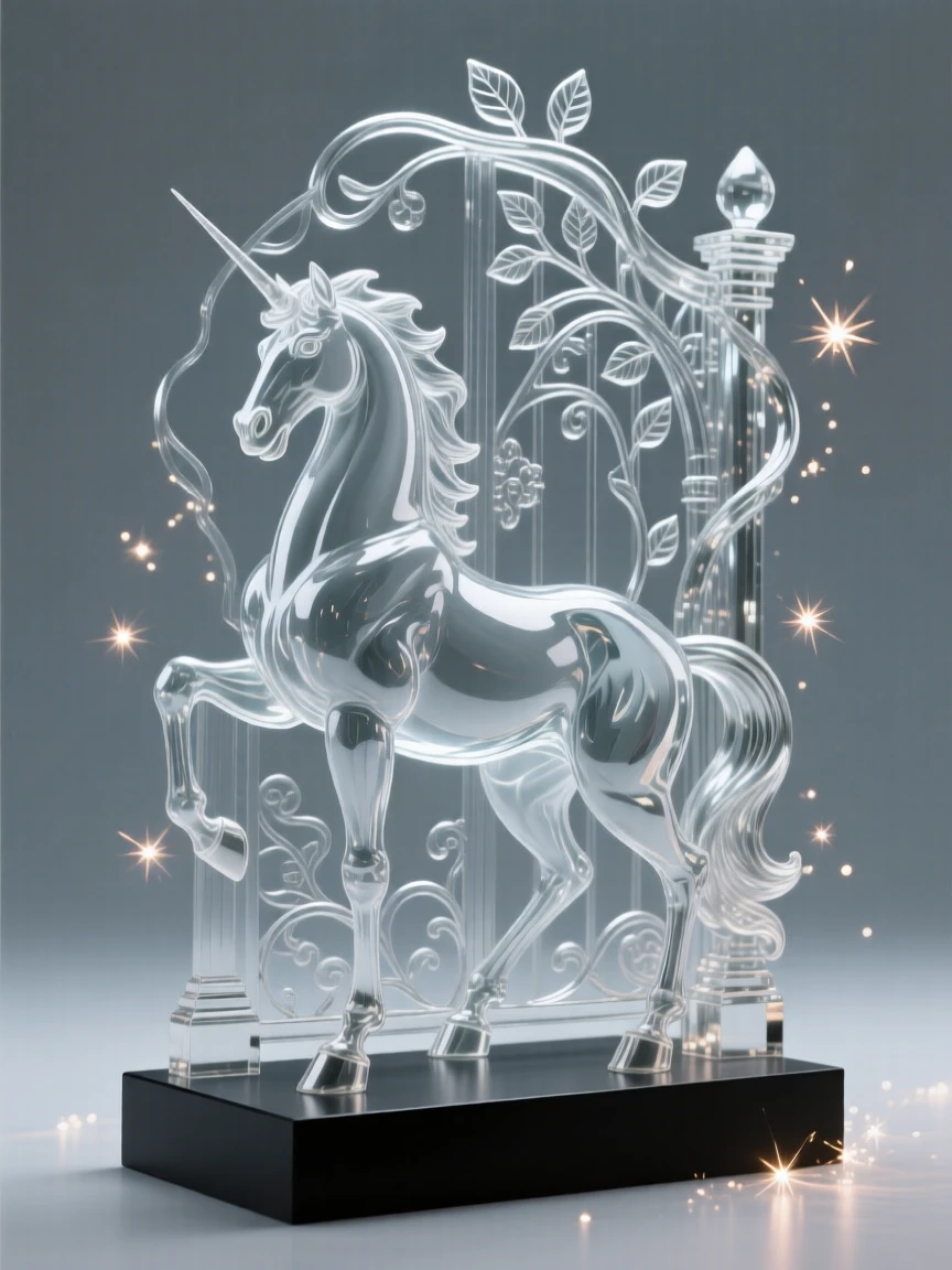 A centaur standing guard at a forest gate, bathed in soft magical light with drifting sparkles in the air, epic and awe-inspiring composition, evoking wonder and adventure.