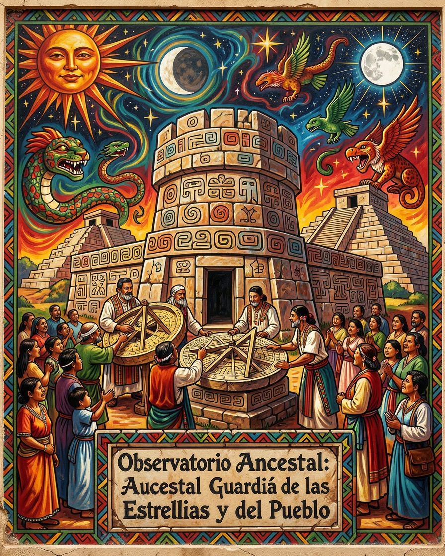 An ancient observatory built to track the movement of stars