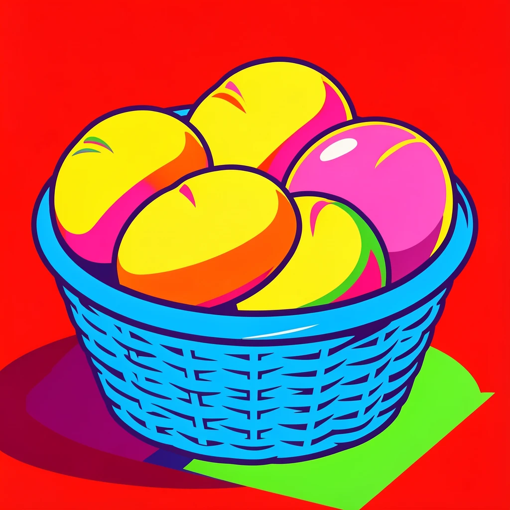 Basket of dinner rolls