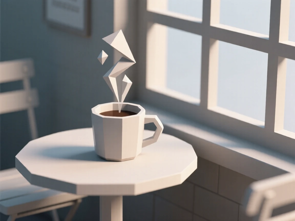 A steaming cup of coffee beside a cozy window, at an outdoor café table. a shallow depth of field keeps focus on the food. The mood is fresh and appetizing.