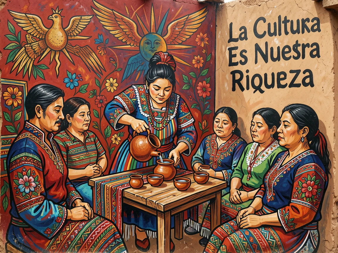 A traditional tea ceremony performed with quiet precision