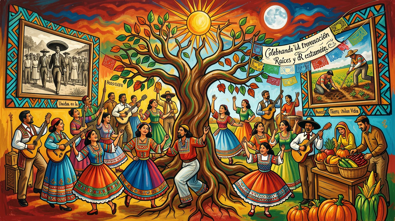 A community gathering to celebrate the changing of seasons