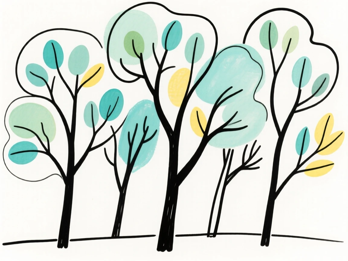 A eucalyptus grove