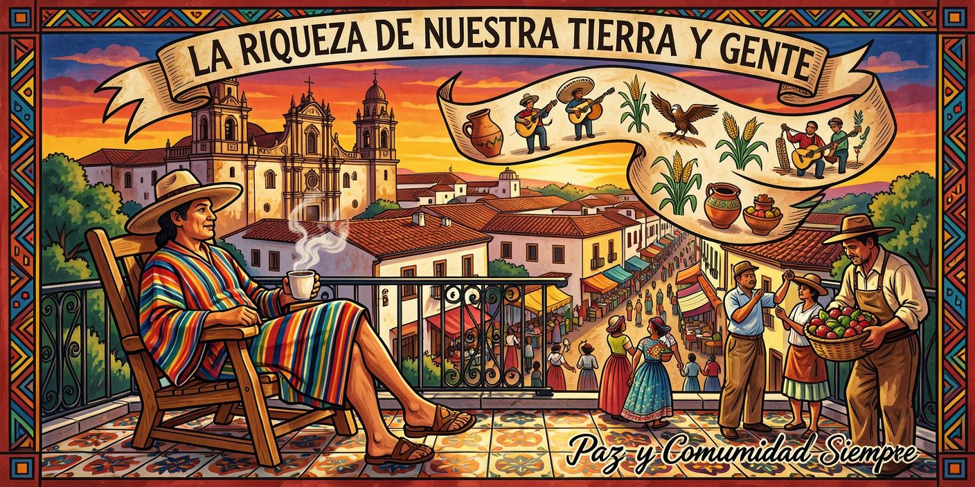 A traveler relaxing on a terrace overlooking a historic city