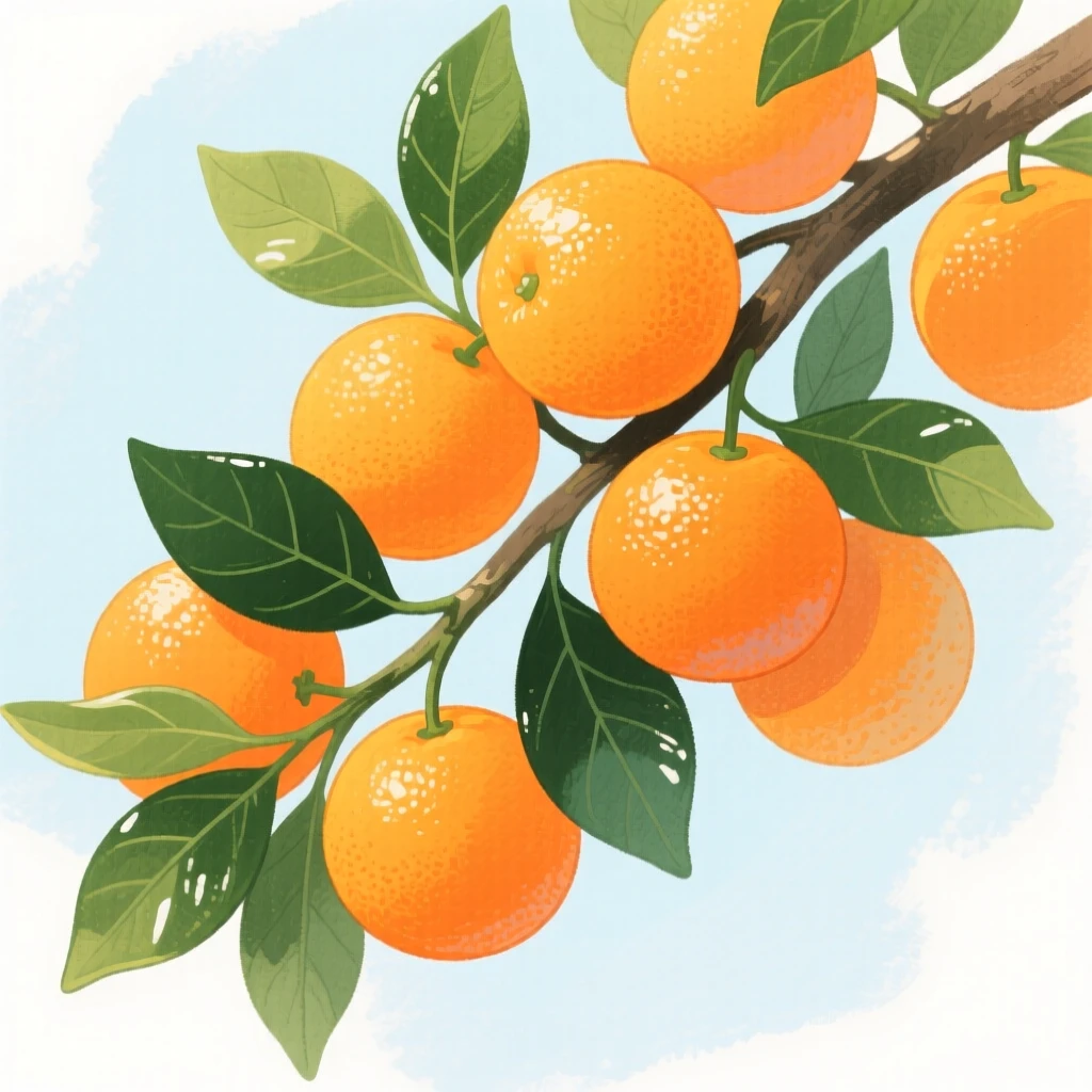 A close-up of a citrus tree heavy with ripe oranges.