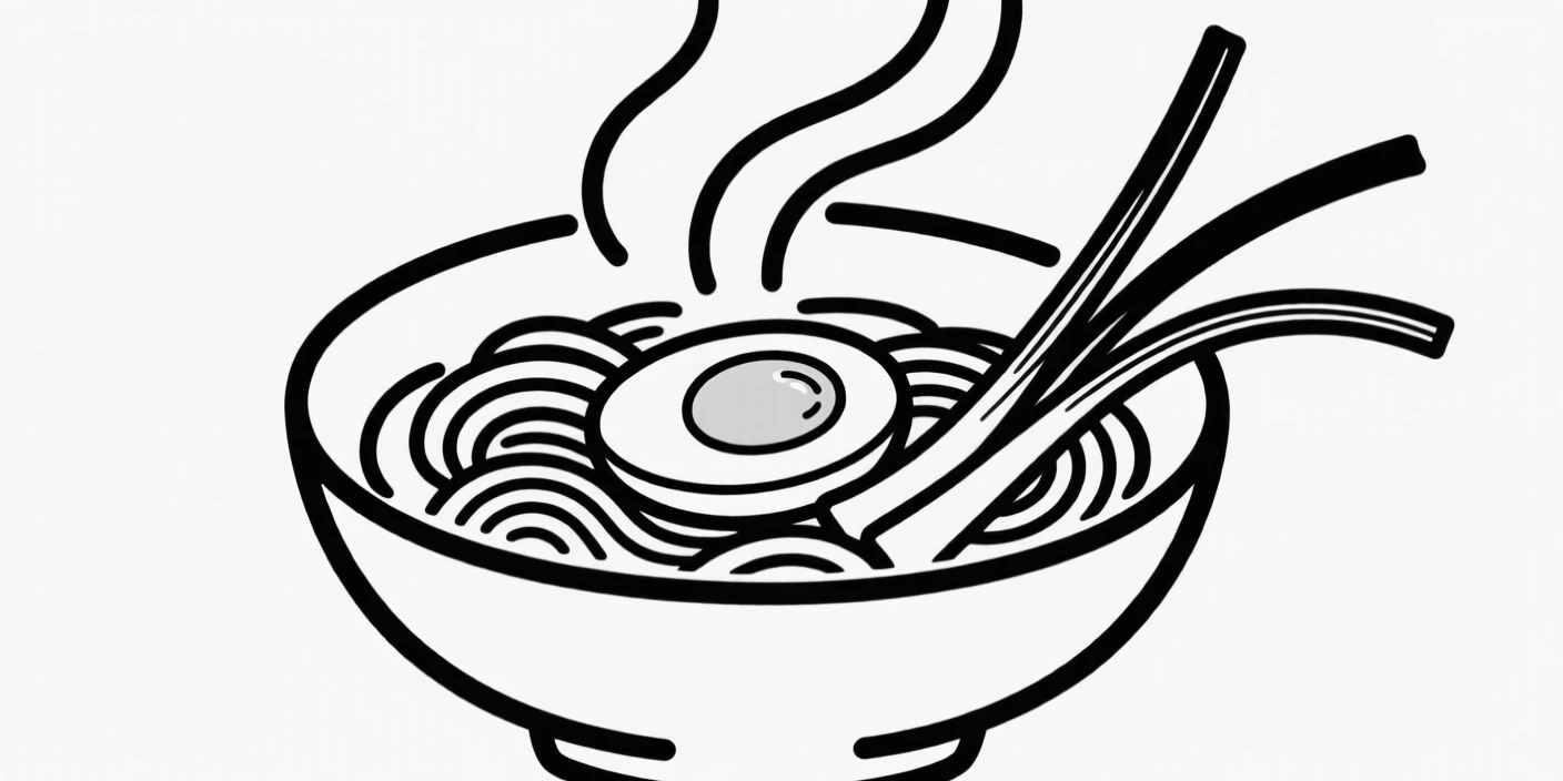 A steaming bowl of ramen with a soft-boiled egg and fresh scallions.