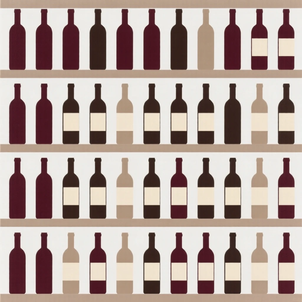 A wine cellar with rows of stored bottles