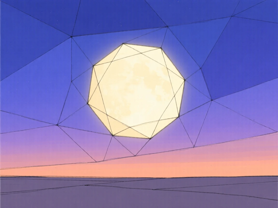 Venus glowing brightly in a twilight sky